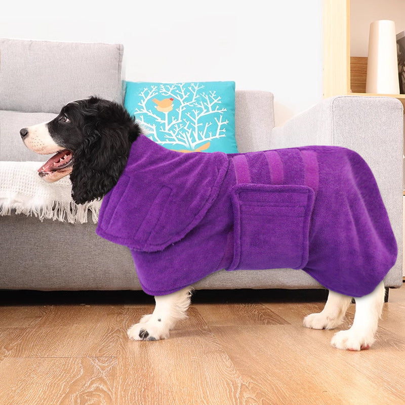 Transform Your Pet's Bath Time with Our Super Absorbent Quick Drying Towel